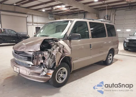 2002 Chevrolet Astro Ls z USA, uszkodzony, nr VIN 1GNDM19XX2B149087